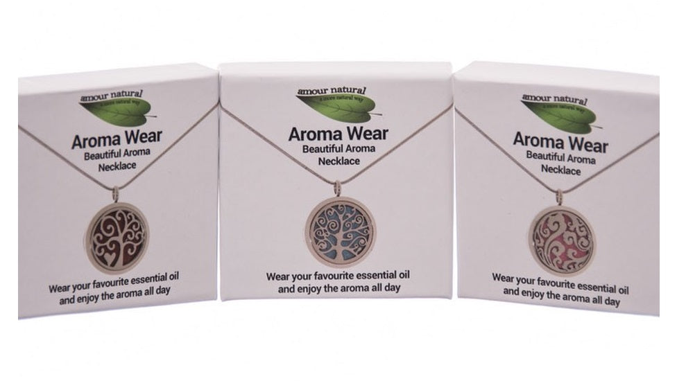 Aroma Necklace in Gift Box Heart style