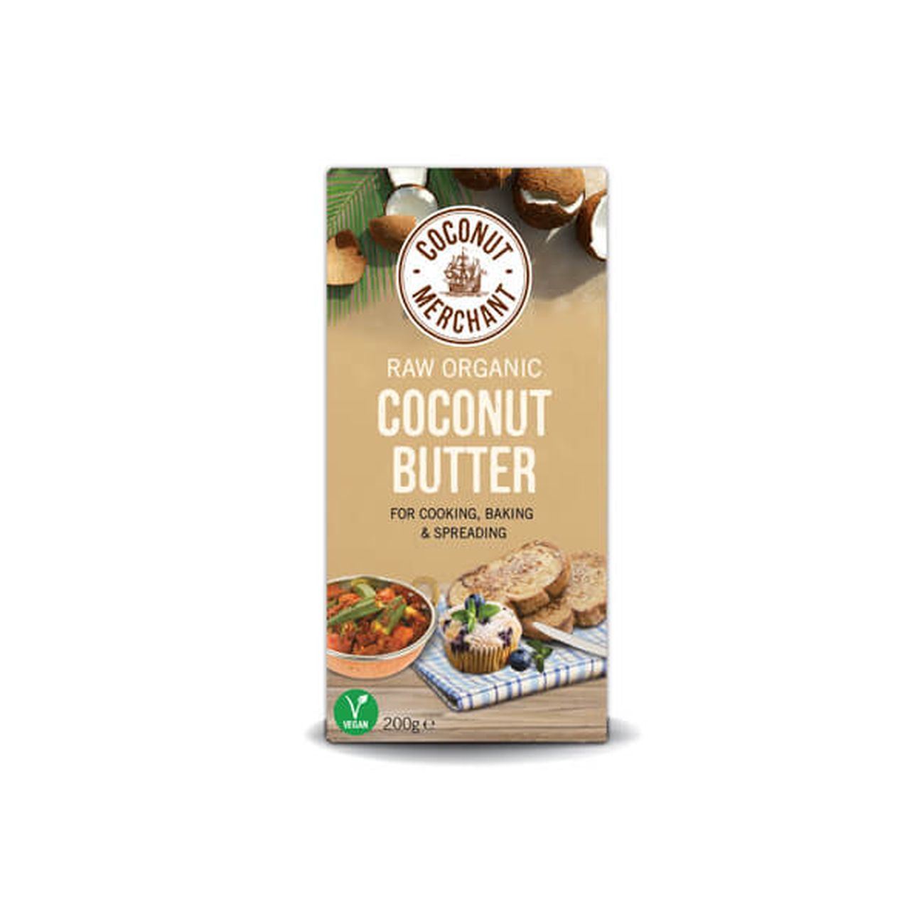 Coconut Butter 200g BBE 31.08.2026