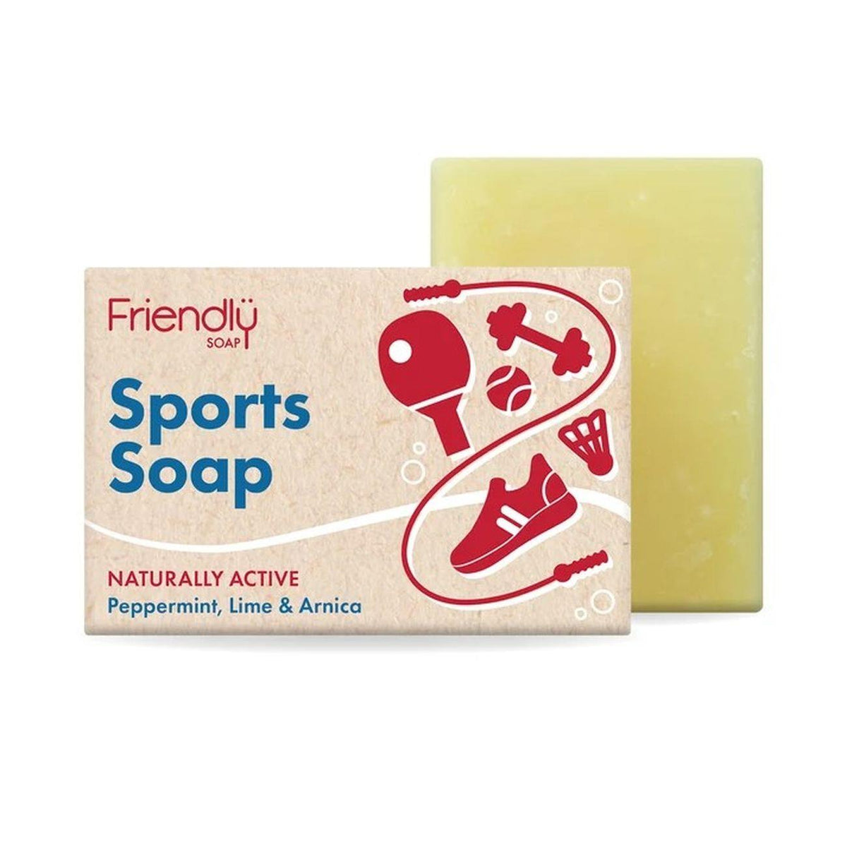 Sports Bar Peppermint Lime & Arnica Soap 95g