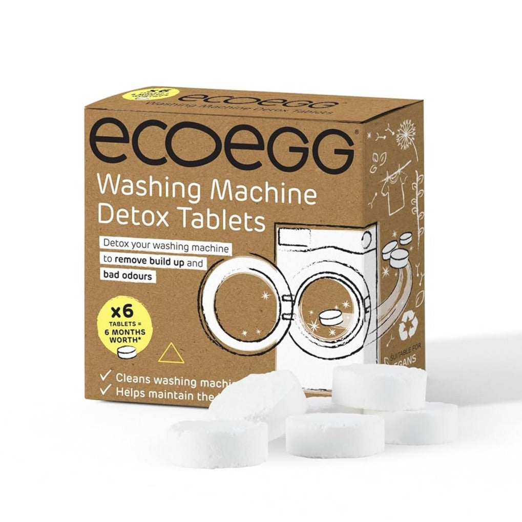 Ecoegg Natural Washing Machine Detox Tablets 6 tablets