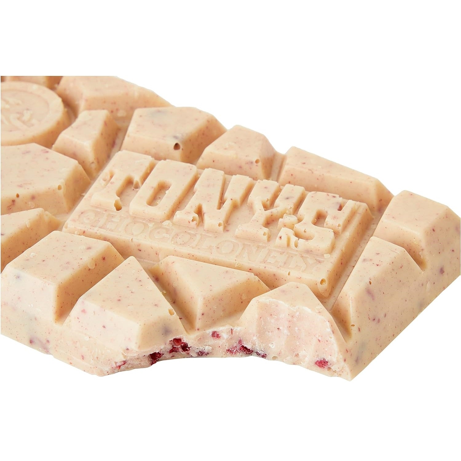 White Chocolate Raspberry Bar with Popping Candy 180g