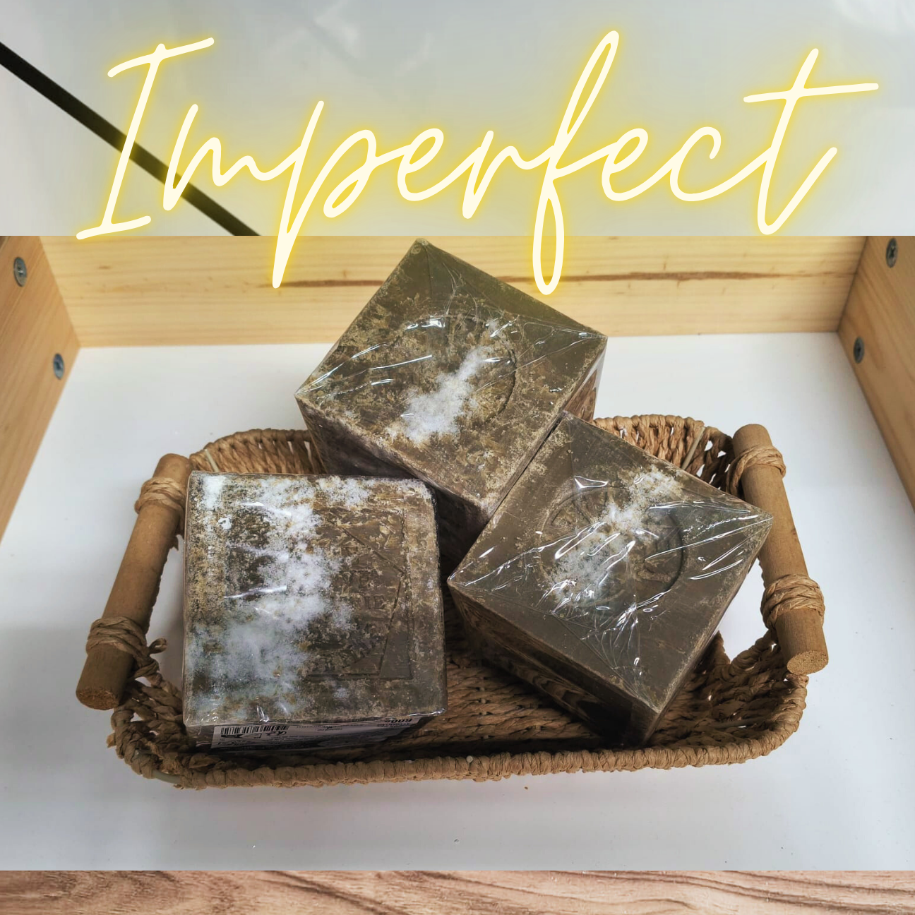 Imperfect MARSEILLE SOAP 600g French traditional receipe (verte)
