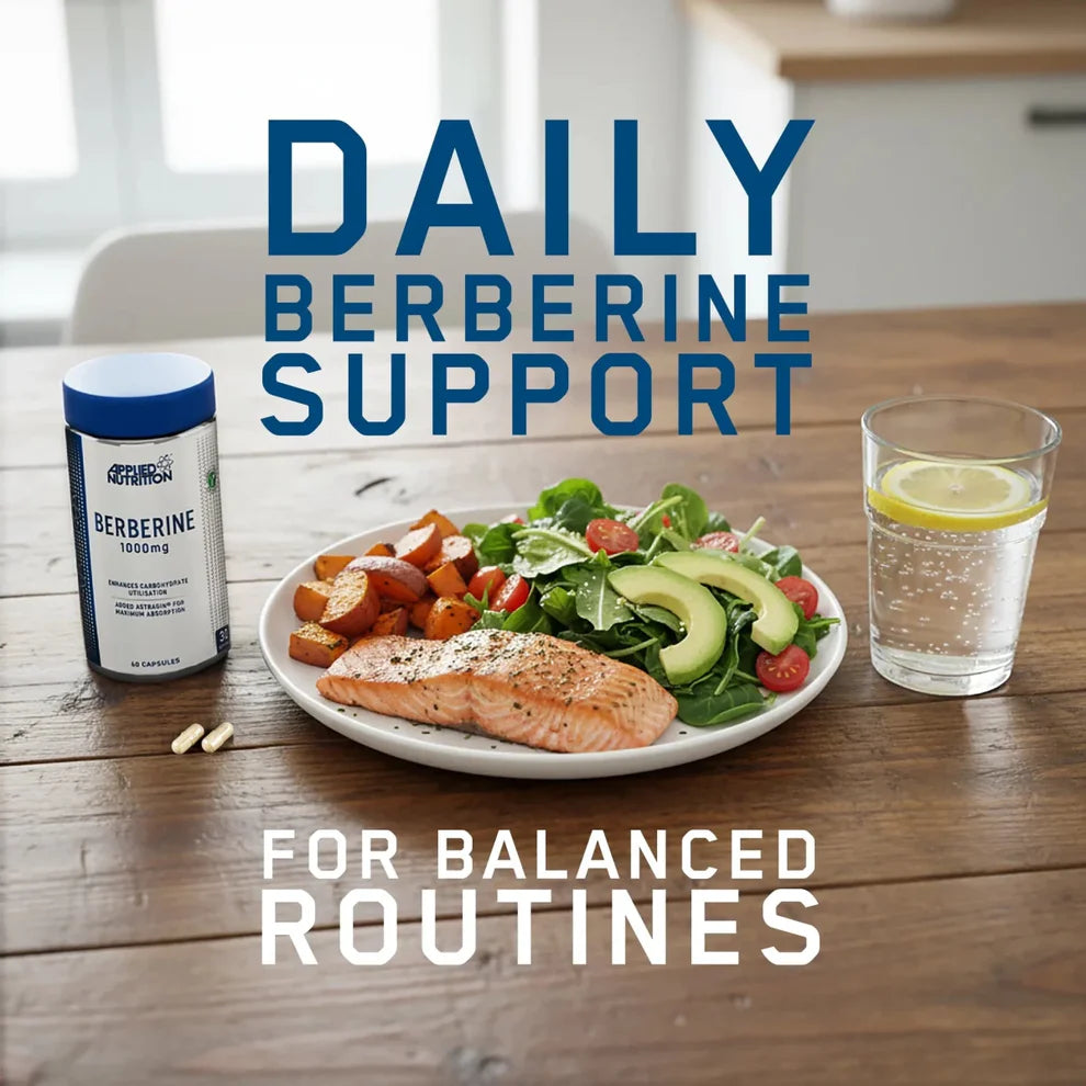 Applied Nutrition Berberine 1000mg 60 Capsules — lifestyle image