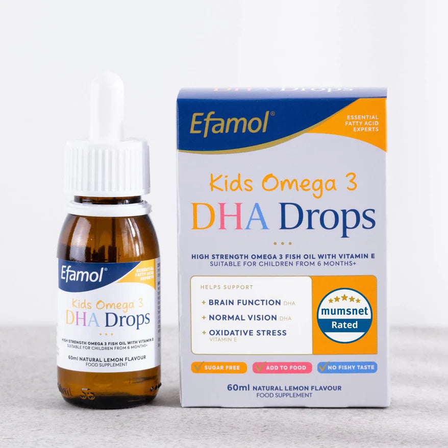 Efamol Kids DHA Drops 60ml — omega-3 for children 6 months+ lifestyle image