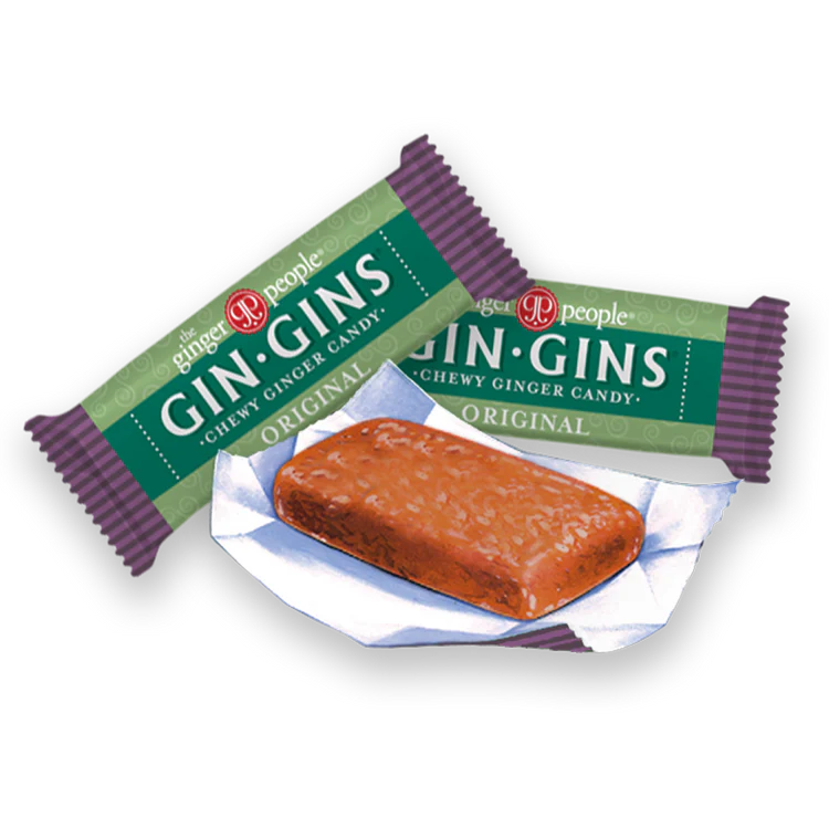 Ginger People Gin Gins Original Ginger Chewing Candy 84g
