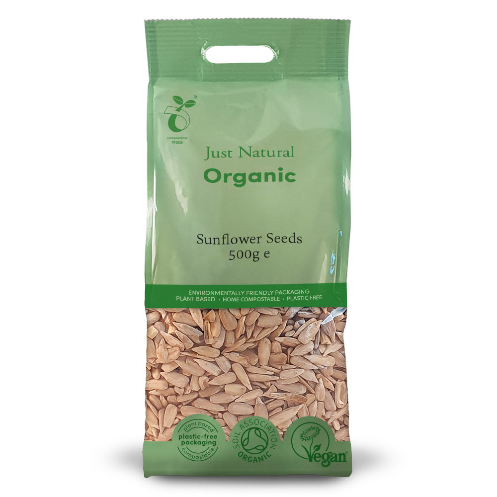 Just Natural Organic Sunflower Seeds — certified organic, plastic-free