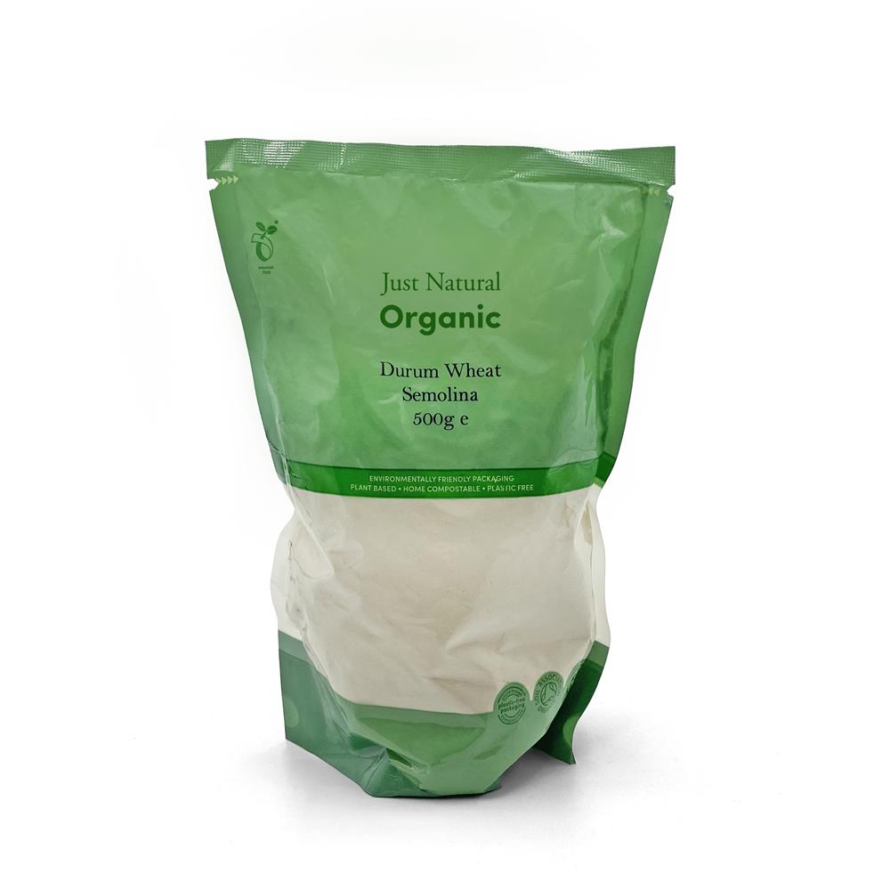 Just Natural Organic Wheat Semolina 500g