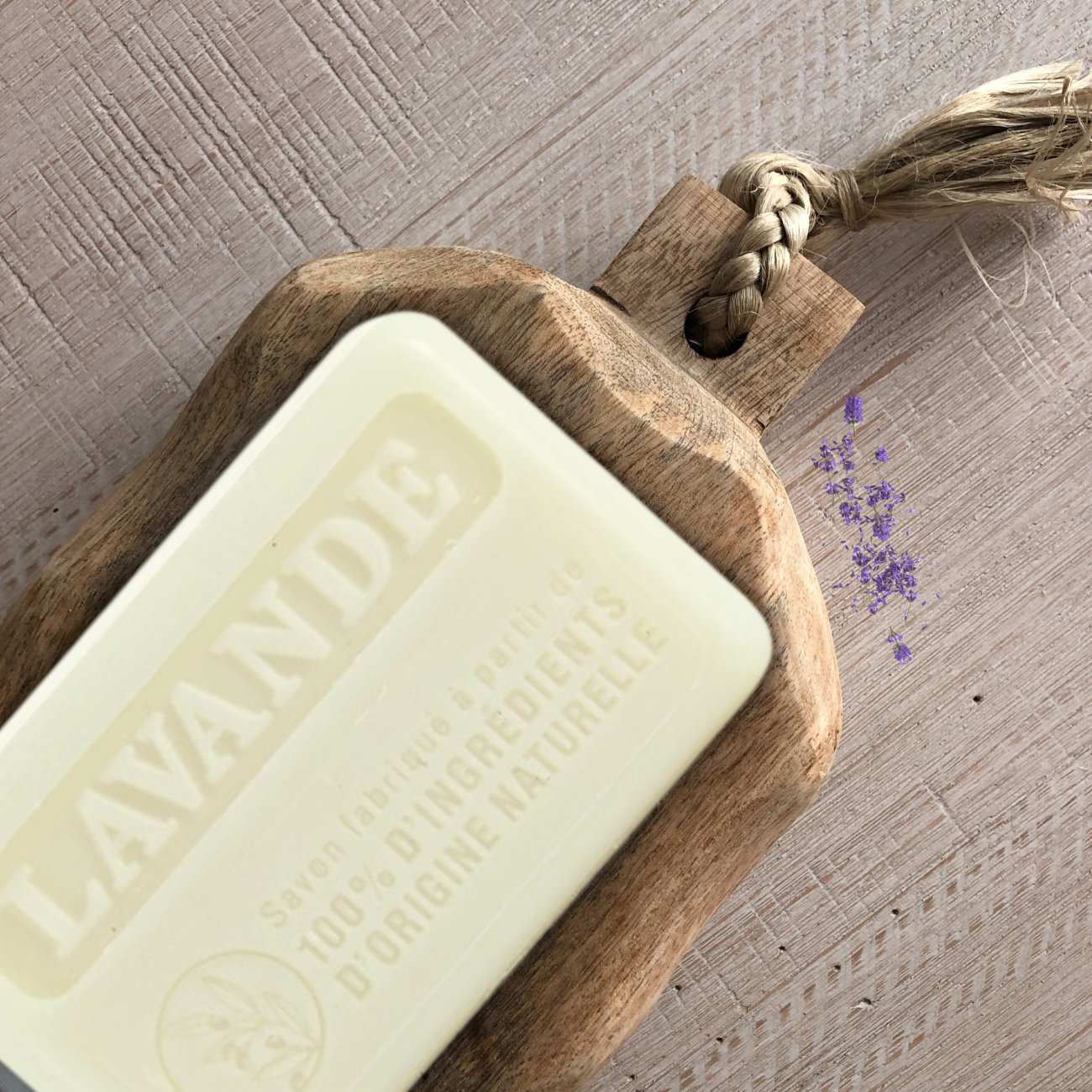 Marseille Soap 100% Natural Lavender 125g