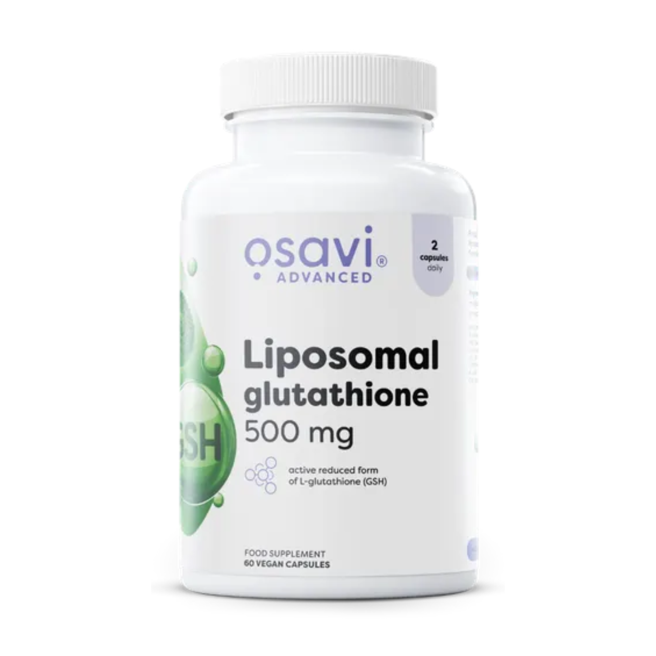 Liposomal Glutathione 500mg 60 Capsules | Antioxidant