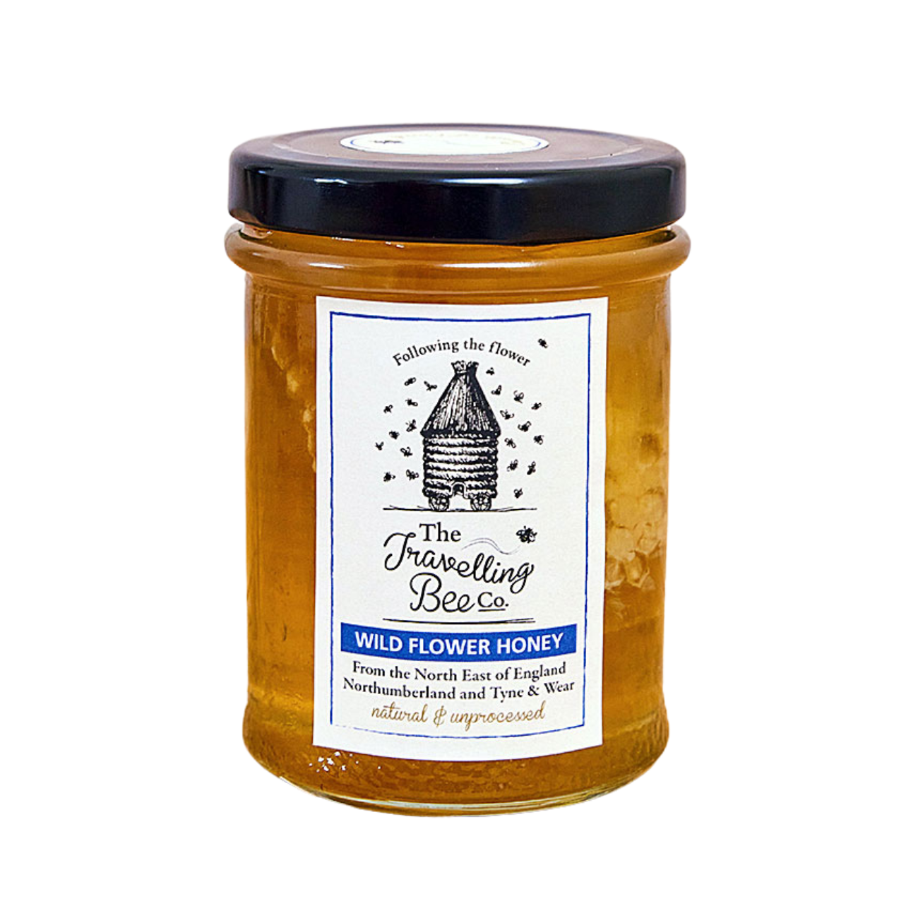 Wild Flower Honey with Honeycomb (North East England) 227g