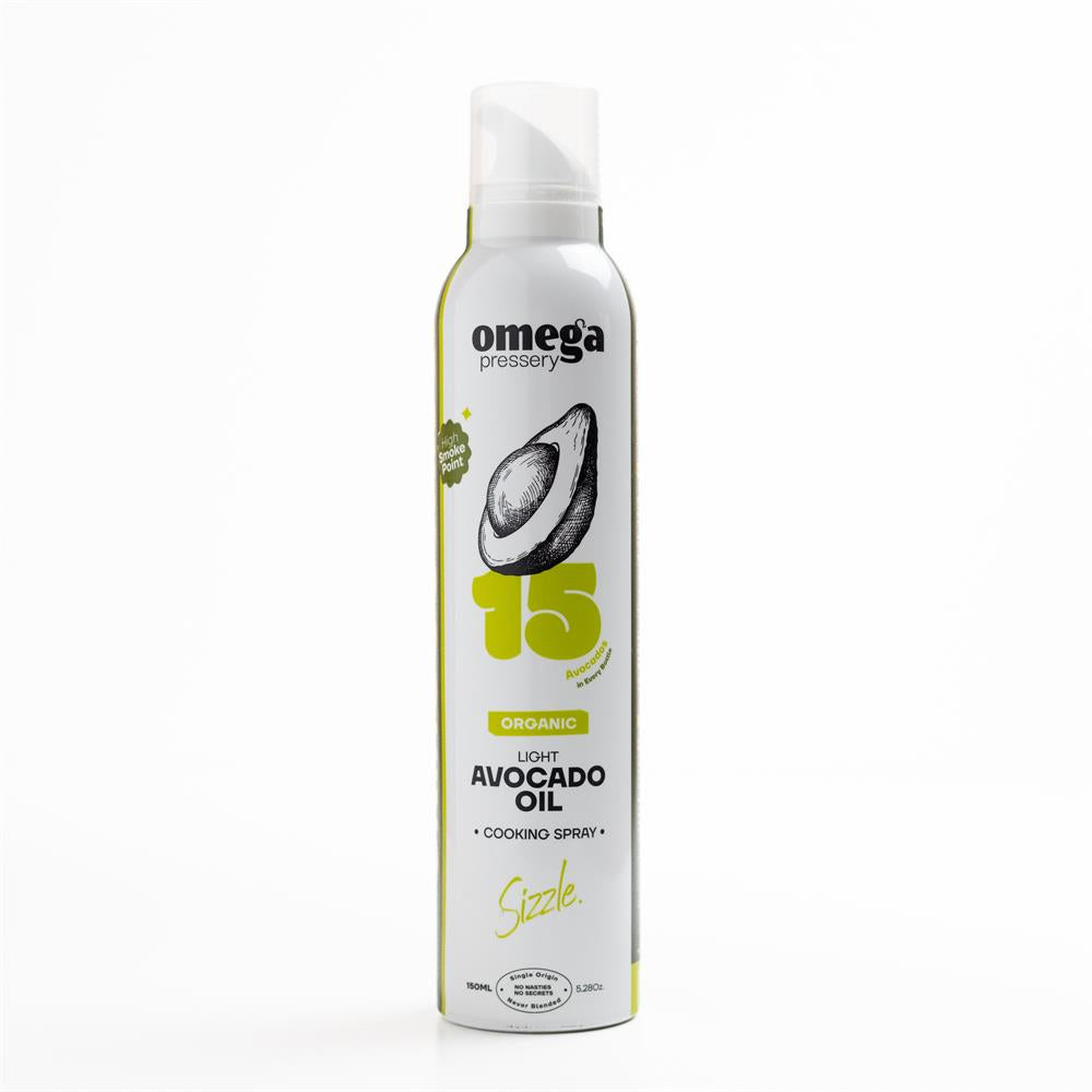 Omega Pressery Avocado Oil Spray Organic Light 150ml