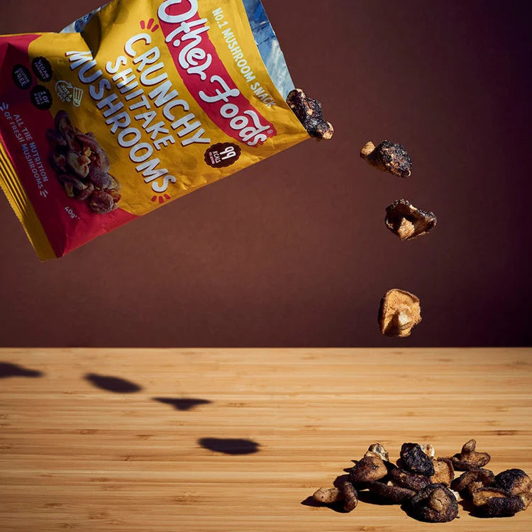 Other Foods Crunchy Shiitake Mushrooms 40g lifestyle image