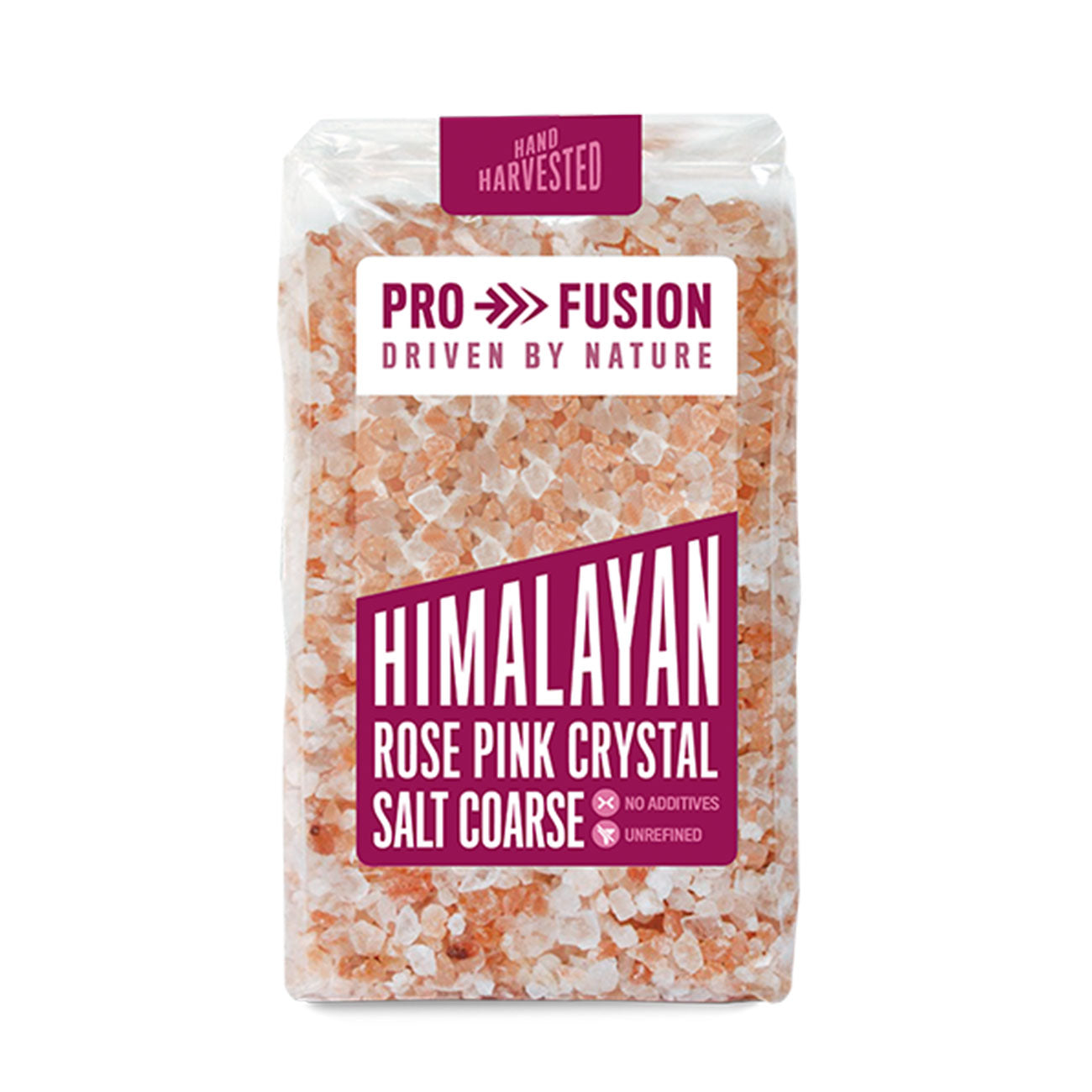 Organic Himalayan Rose Pink Salt Coarse 500g