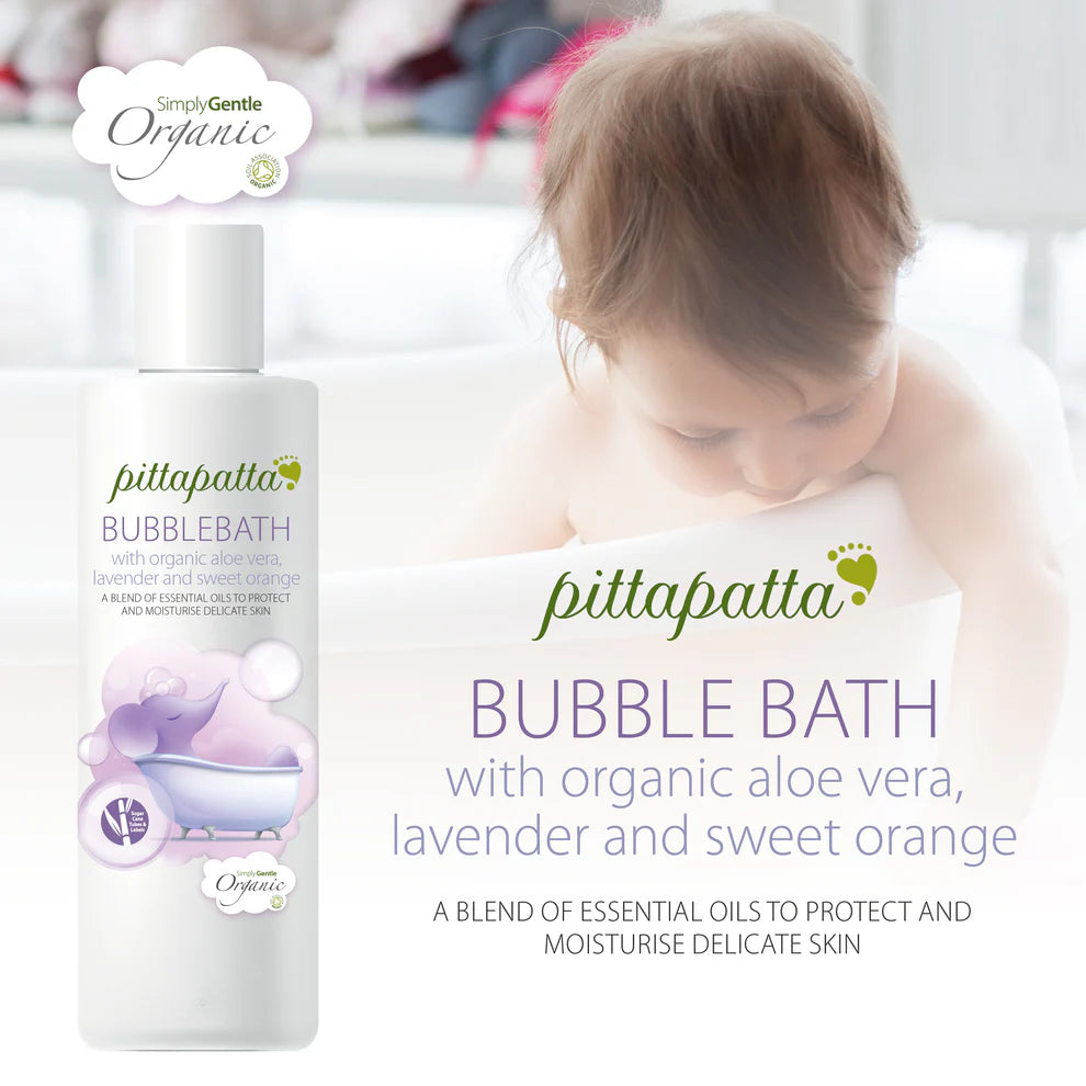 Organic Bubble Bath Pitta Patta 200ml