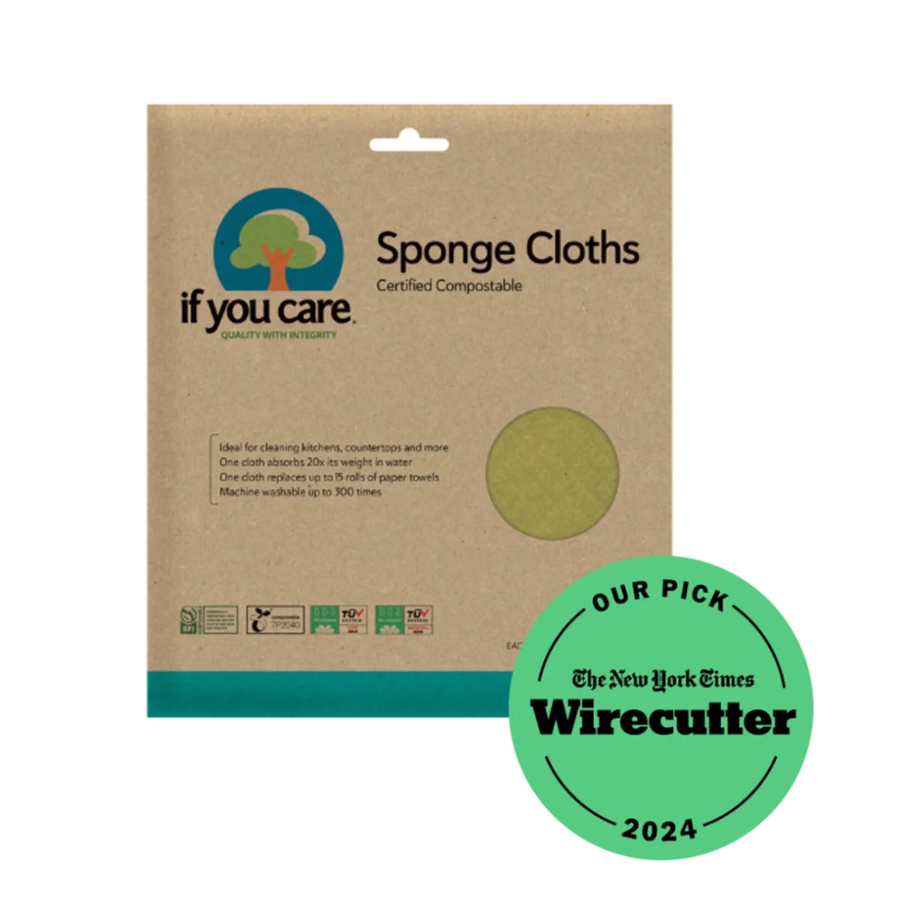 If You Care Sponge Cloths 5 Pack award