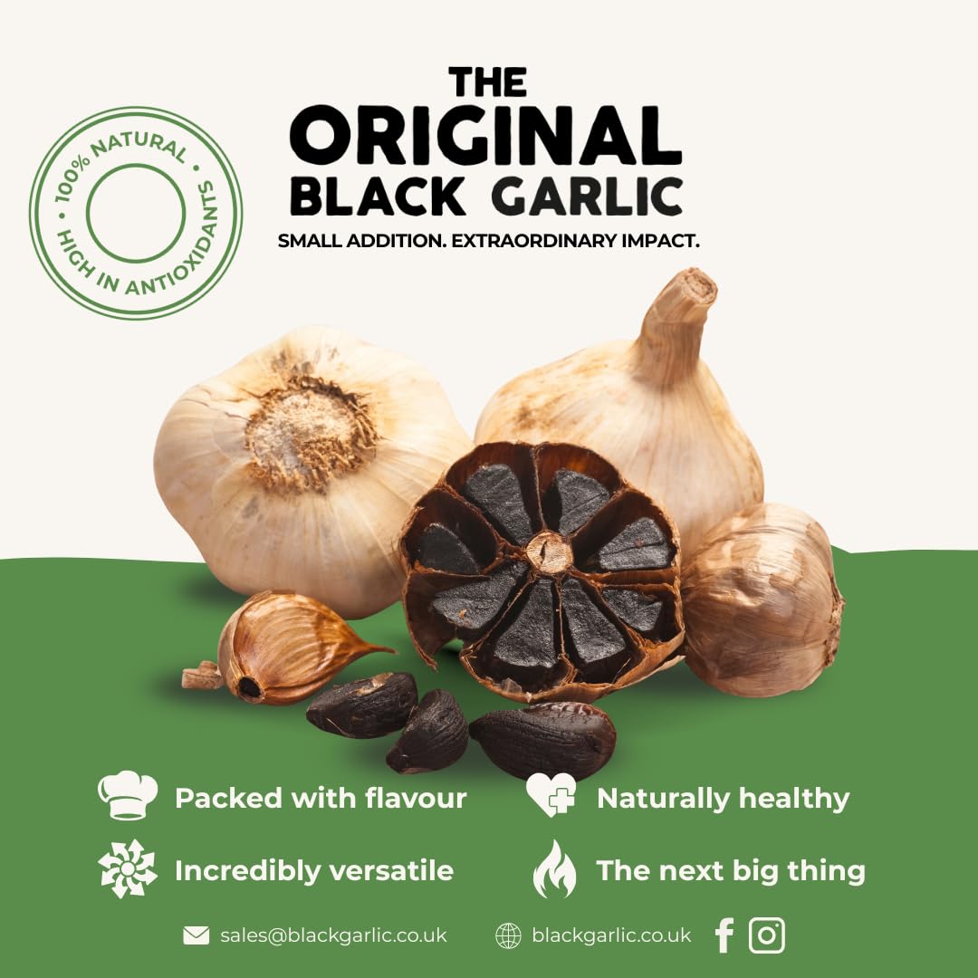 The Original Black Garlic packed with flavor