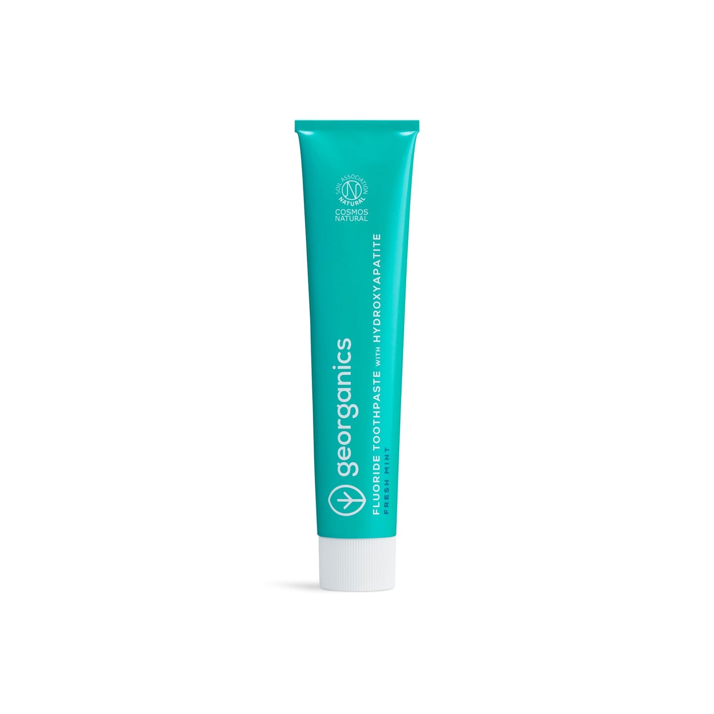Georganics Fresh Mint Hydroxyapatite Toothpaste — aluminium tube