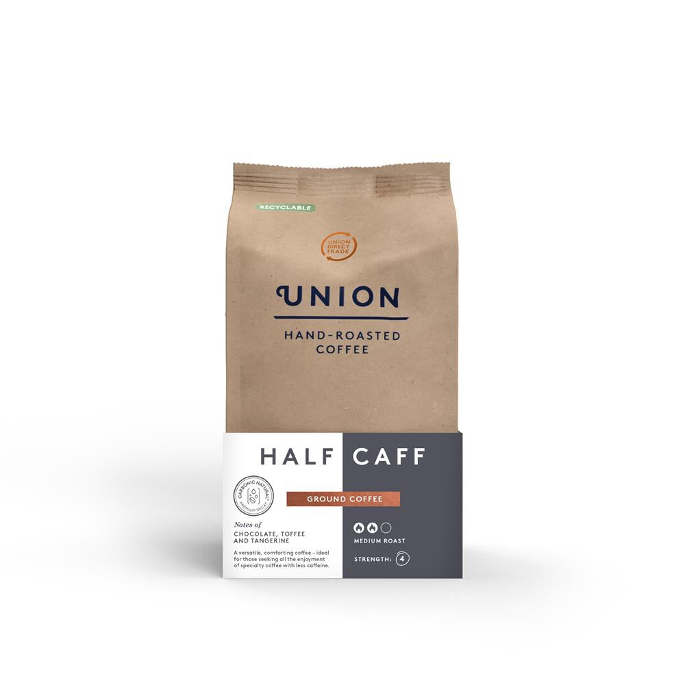 Union Hand Blend Ground Coffee 200g — bold everyday blend, dark roast