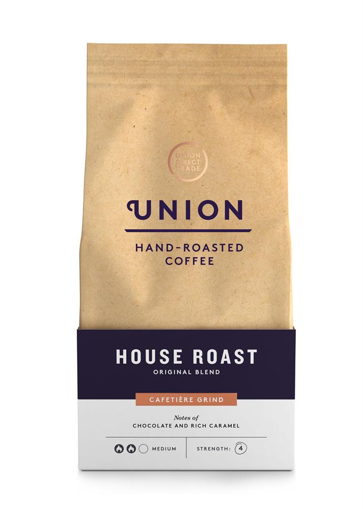 Union House Roast Cafetiere Grind 200g — original Union blend since 1995