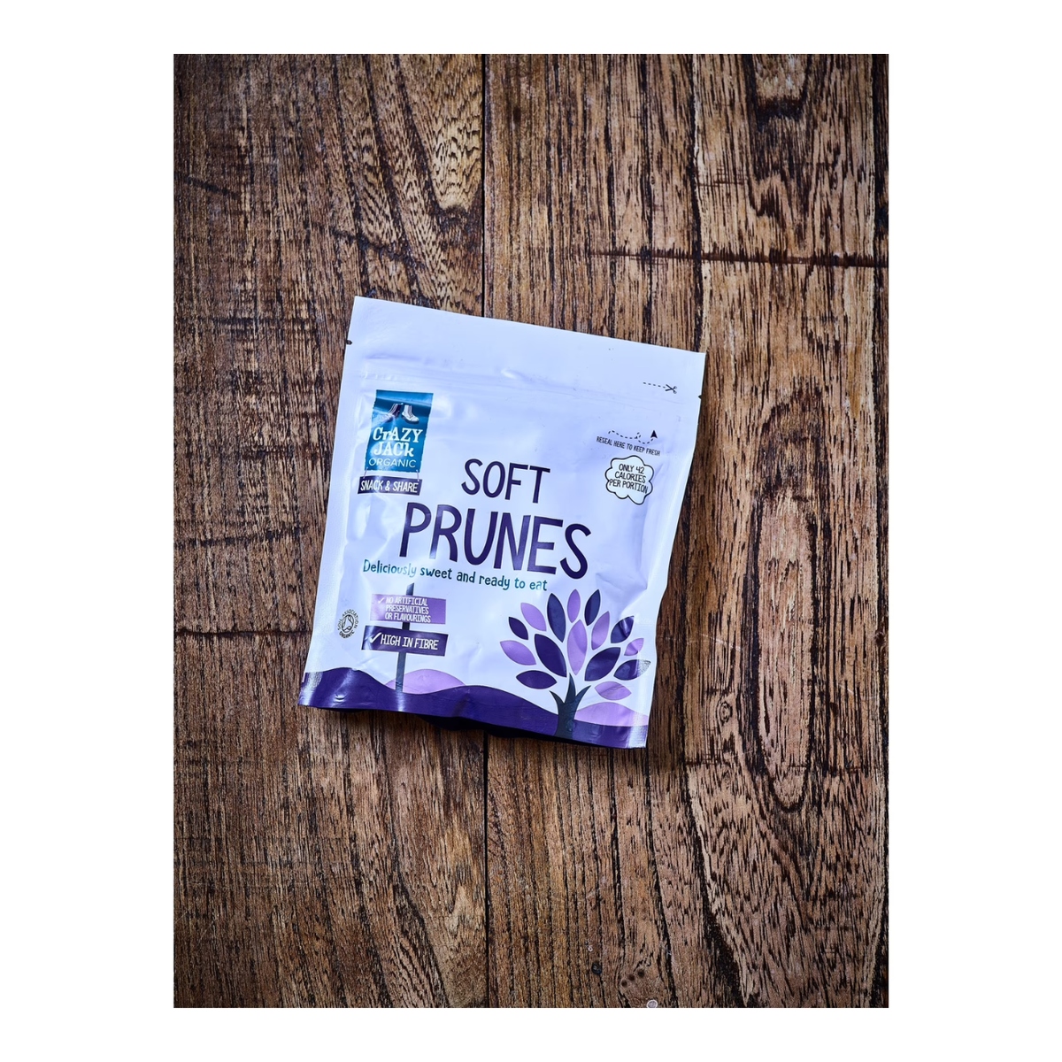 Crazy Jack Organic Soft Prunes 200g lifestyle image 4