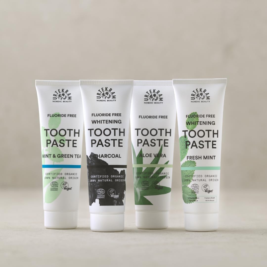Urtekram Charcoal Whitening Toothpaste 75ml lifestyle image 4