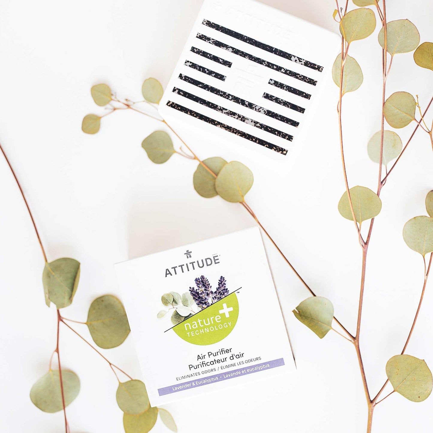 Air Purifier Eucalyptus & Lavender 227g - Attitude - Air Spray - Eco Natural Products