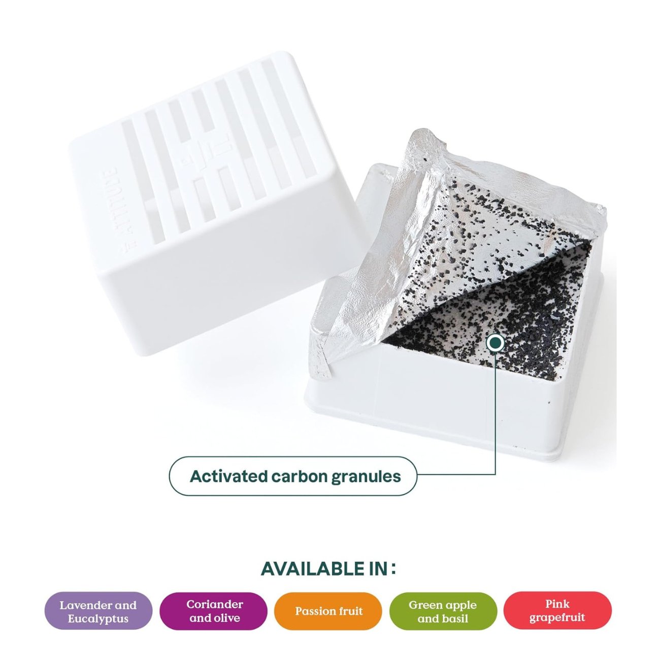 Air Purifier Green Apple & Basil 227g - Attitude - Air Spray - Eco Natural Products