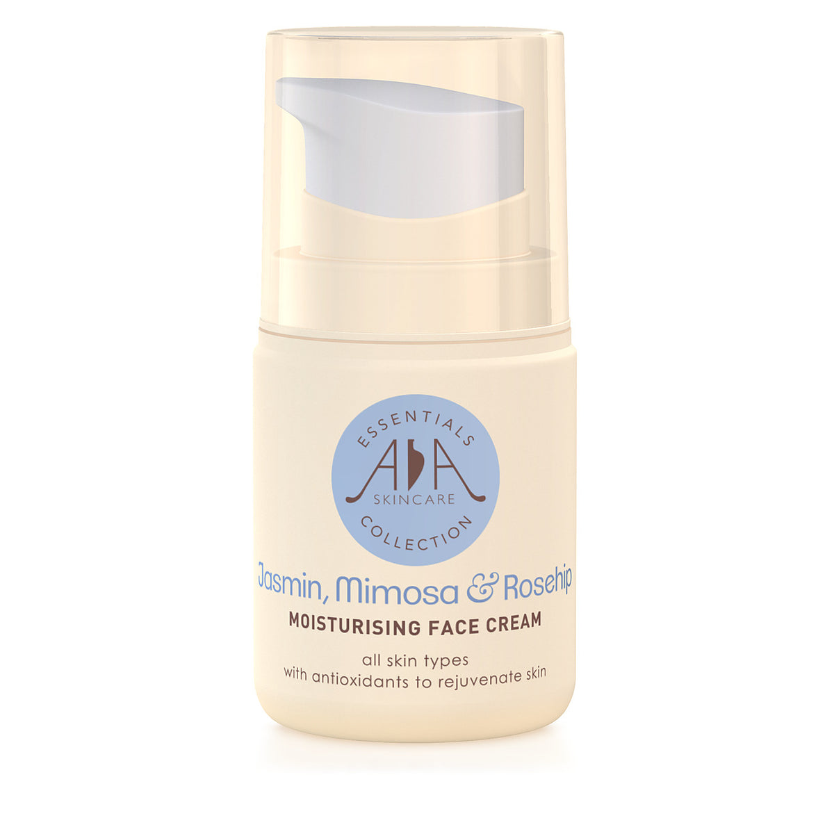 Amphora Aromatics Jasmin, Mimosa & Rosehip Face Cream 50ml pump bottle, supplied without box