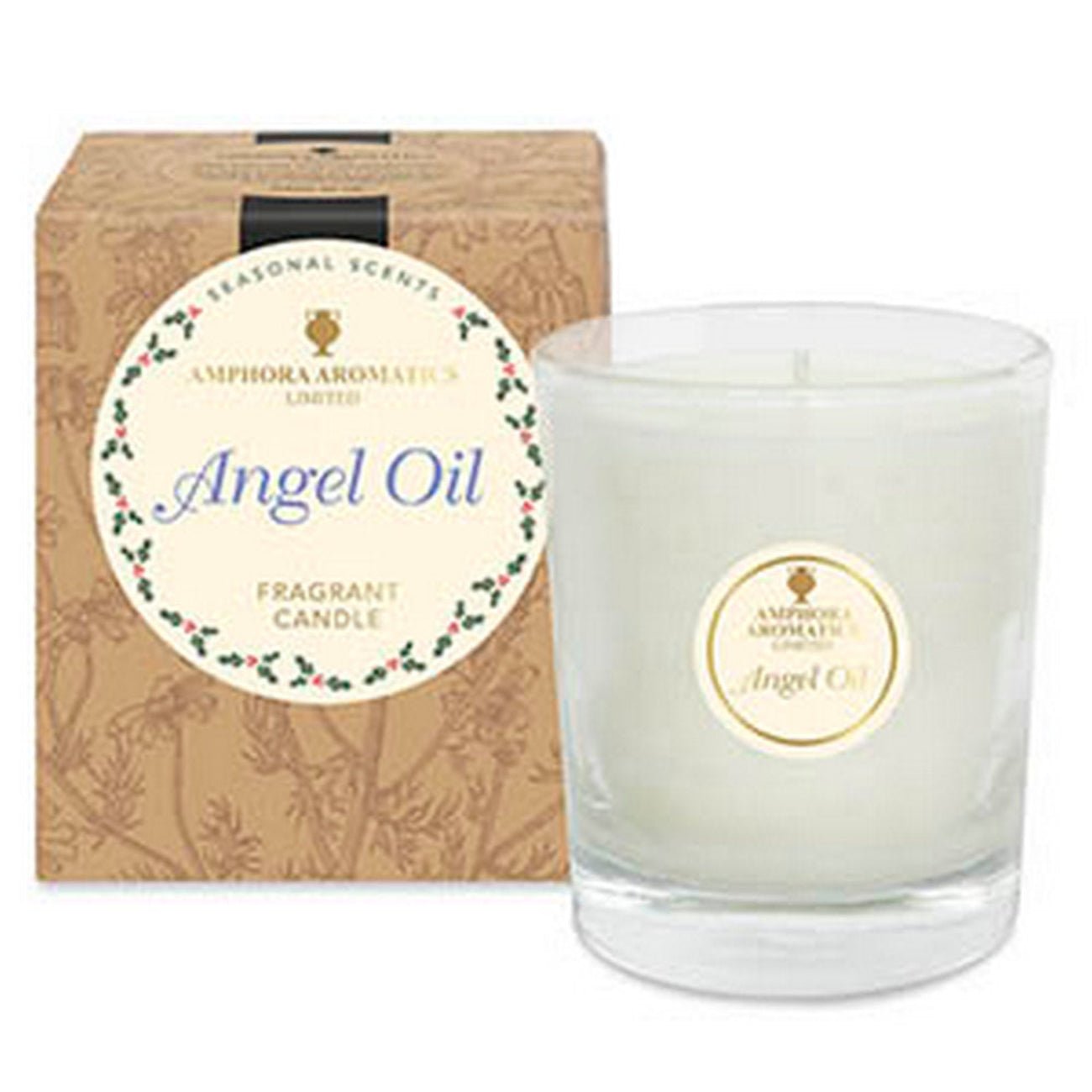 Angel Oil 40Hr Pot Candle - Amphora Aromatics - Candles - Amphora Aromatics