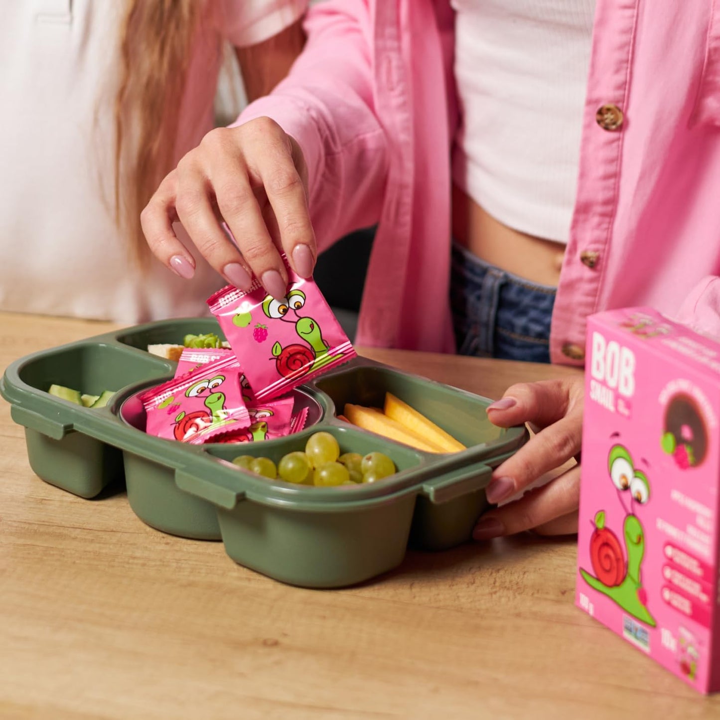 Apple - Raspberry Fruit Rolls 100g - Bob Snail - Fruit Snacks - Eco Natural Products