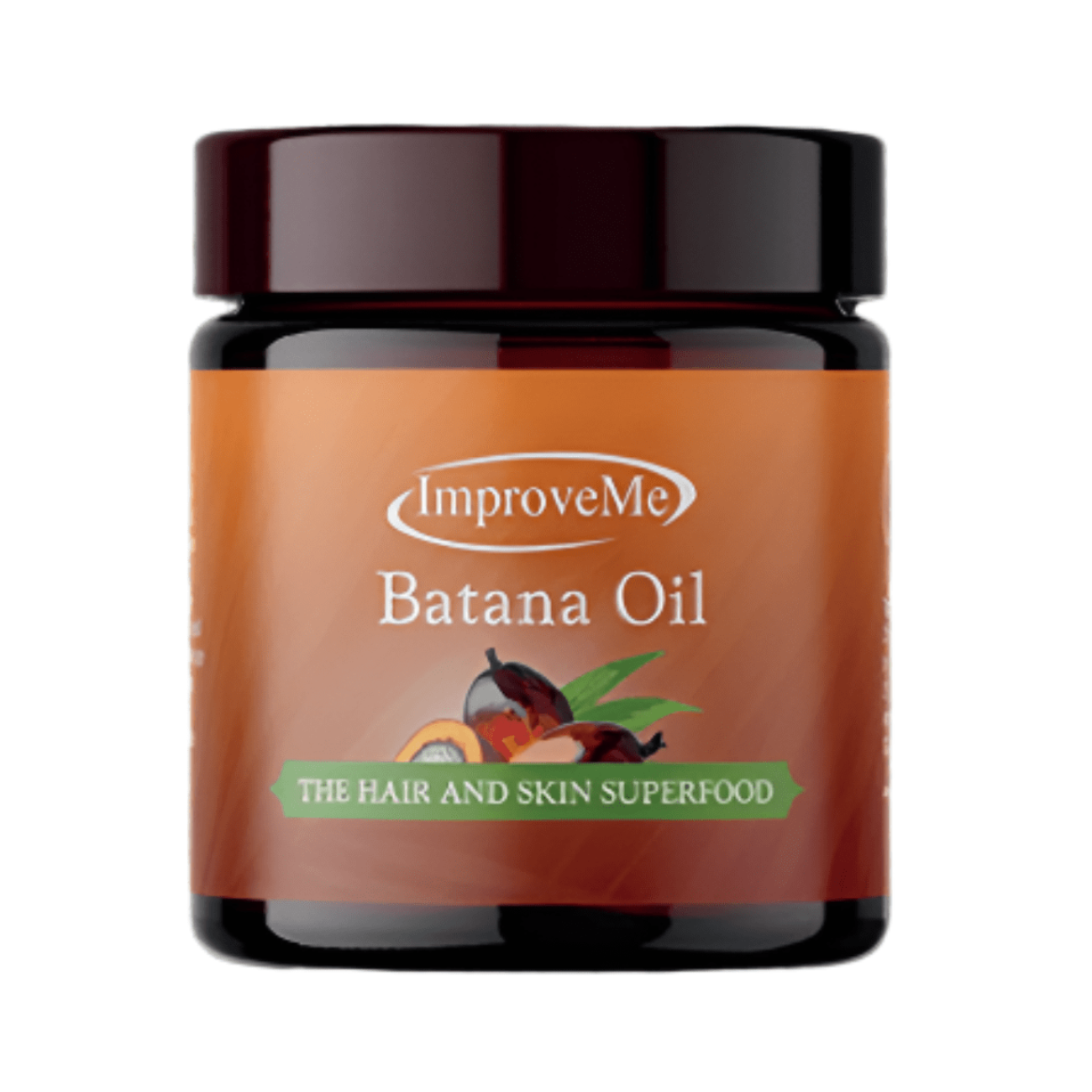 Batana Oil Hair & Skin Superfood – nutrient-rich oil in amber bottle, deeply moisturizes and revitalizes hair and skin naturally.