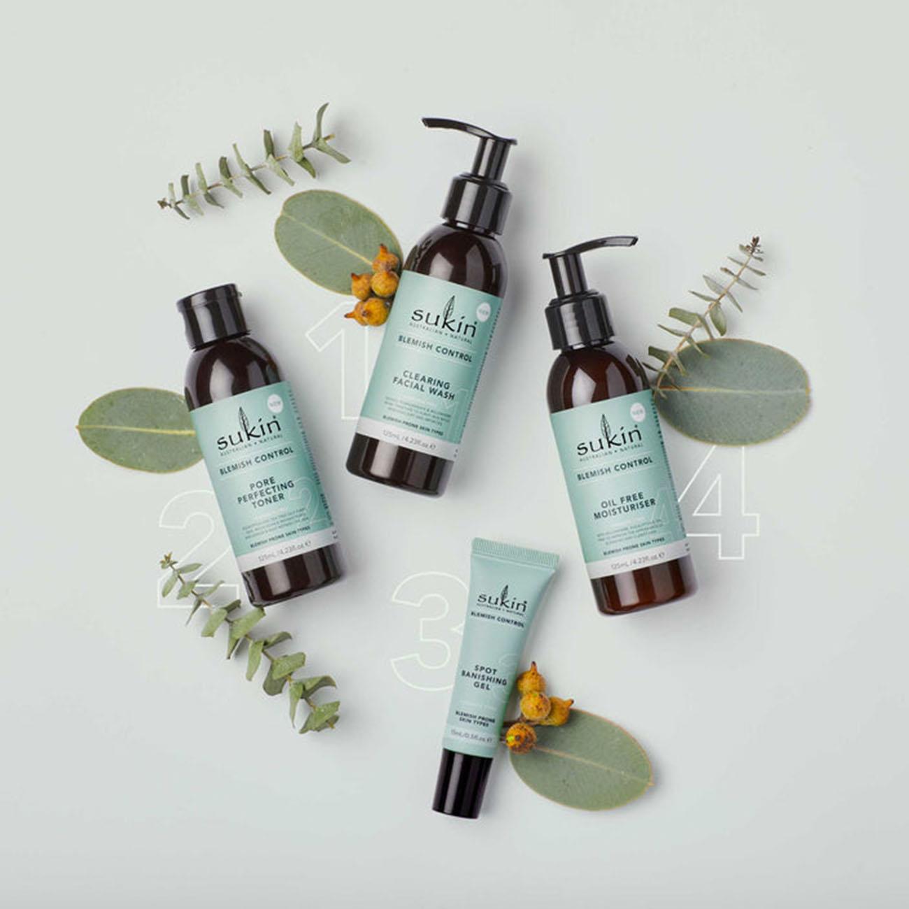 Blemish Control Oil Free Moisturiser 125ml - Sukin - Facial Moisturiser - Eco Natural Products