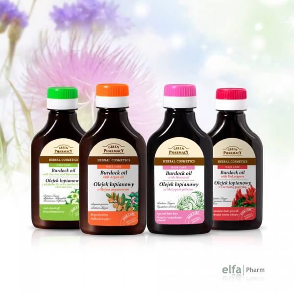 Burdock Oil With Horsetail 100ml - Green Pharmacy - Deep Conditioning - Eco Natural Products