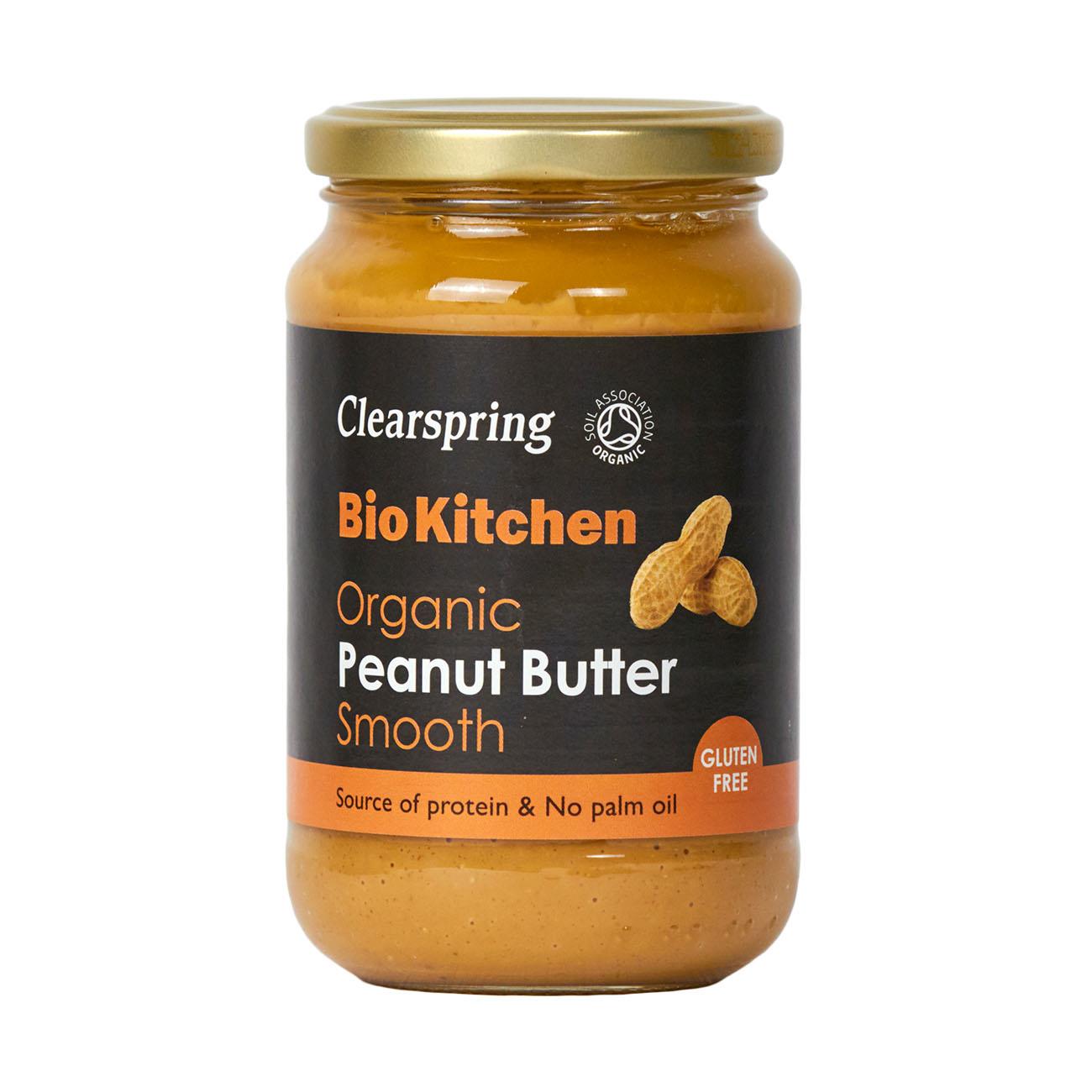 Clearspring Organic Peanut Butter Smooth Bio Kitchen 350g