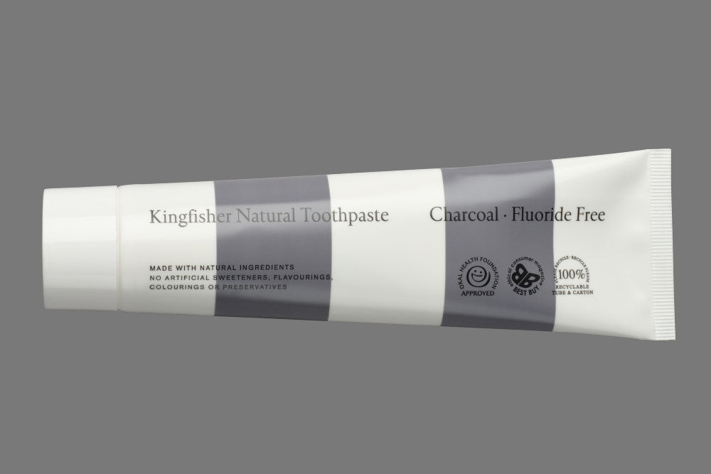 Kingfisher Natural Charcoal Toothpaste 100ml