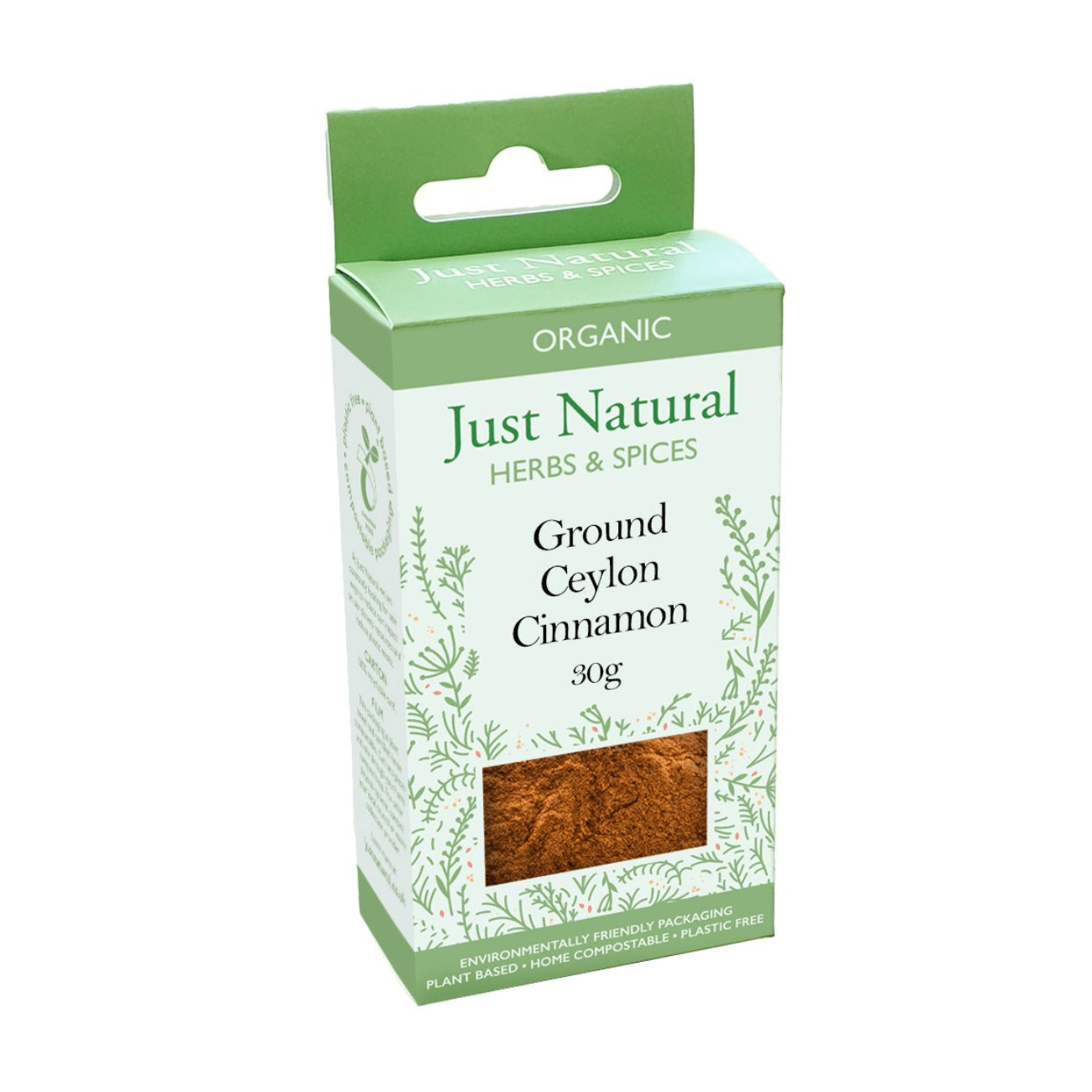 Cinnamon Ground Box 30g - Just Natural Herbs - Herbs & Spices - Just Natural Herbs