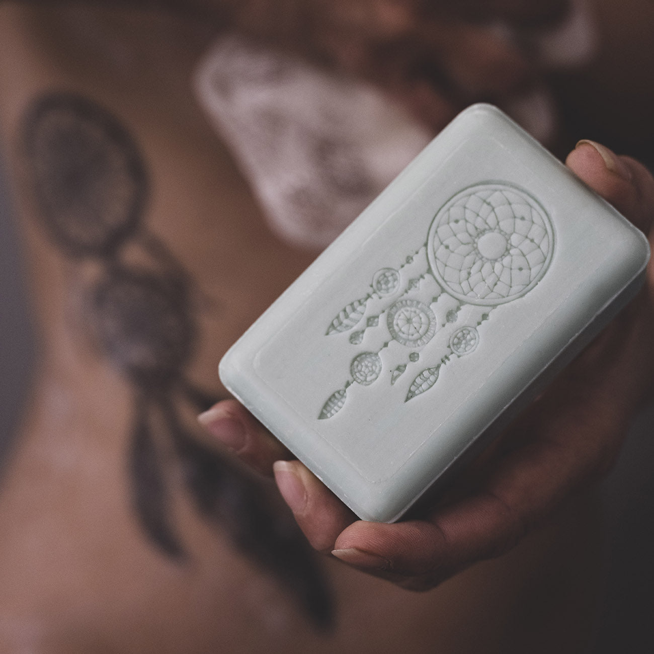 Collector Soap Attrape Reves (Dream Catcher) Lagon 125g - FouFour - Savon de Marseille - Bar Soap - Eco Natural Products