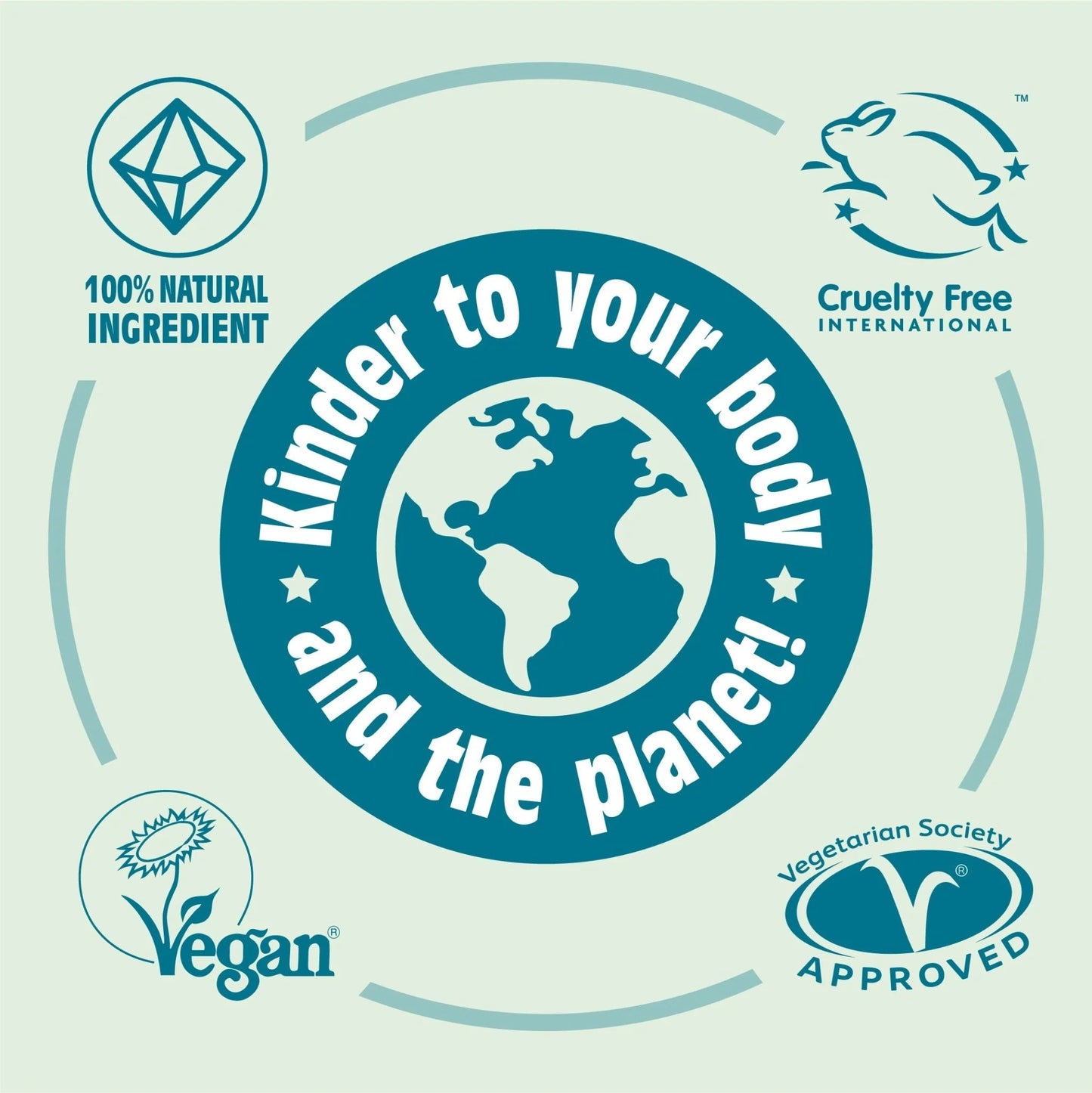 Crystal Deodorant Stone Unscented 90g - Salt Of the Earth - Deodorant - Eco Natural Products