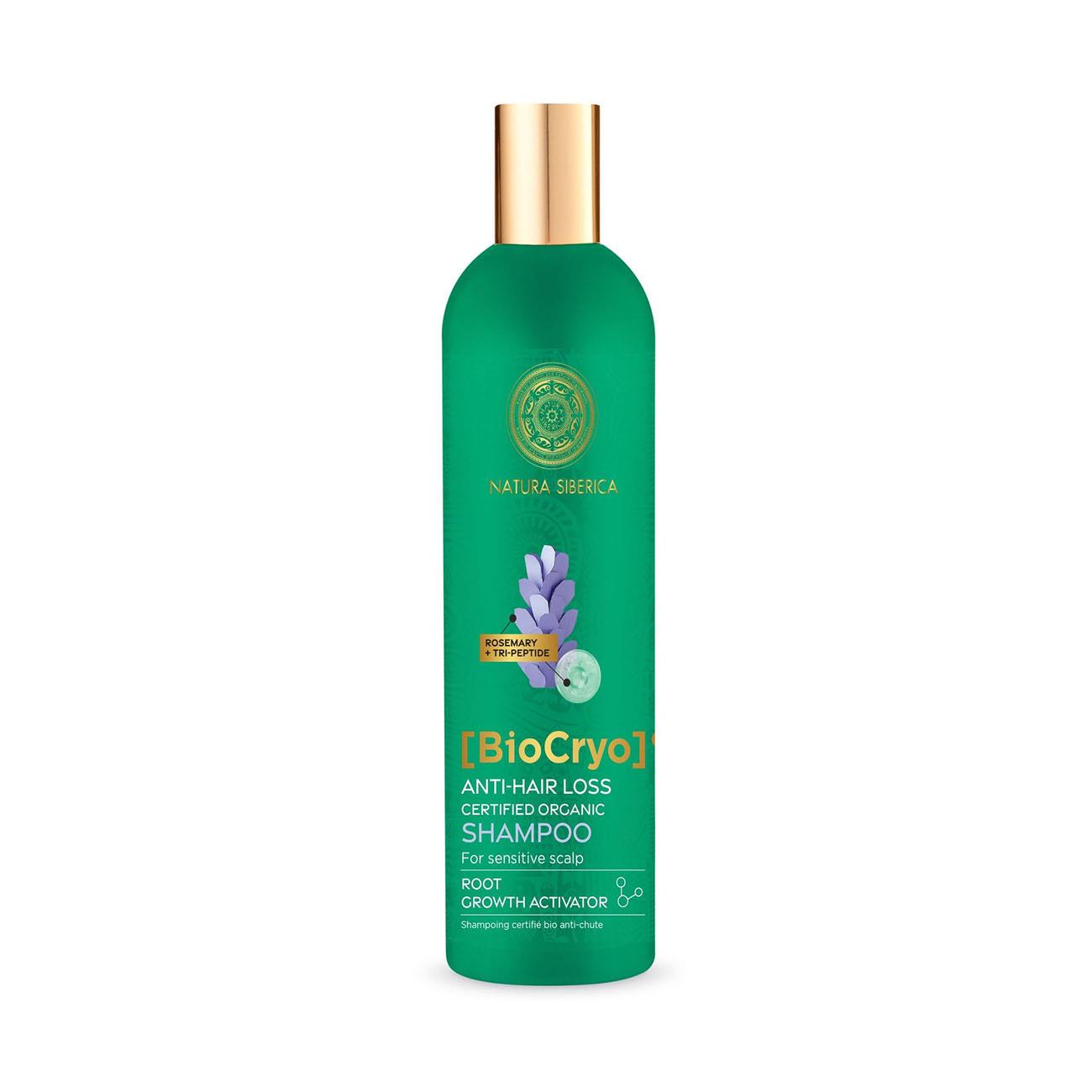 Organic BioCryo Anti Hair Loss Sensitive Scalp Shampoo 400ml