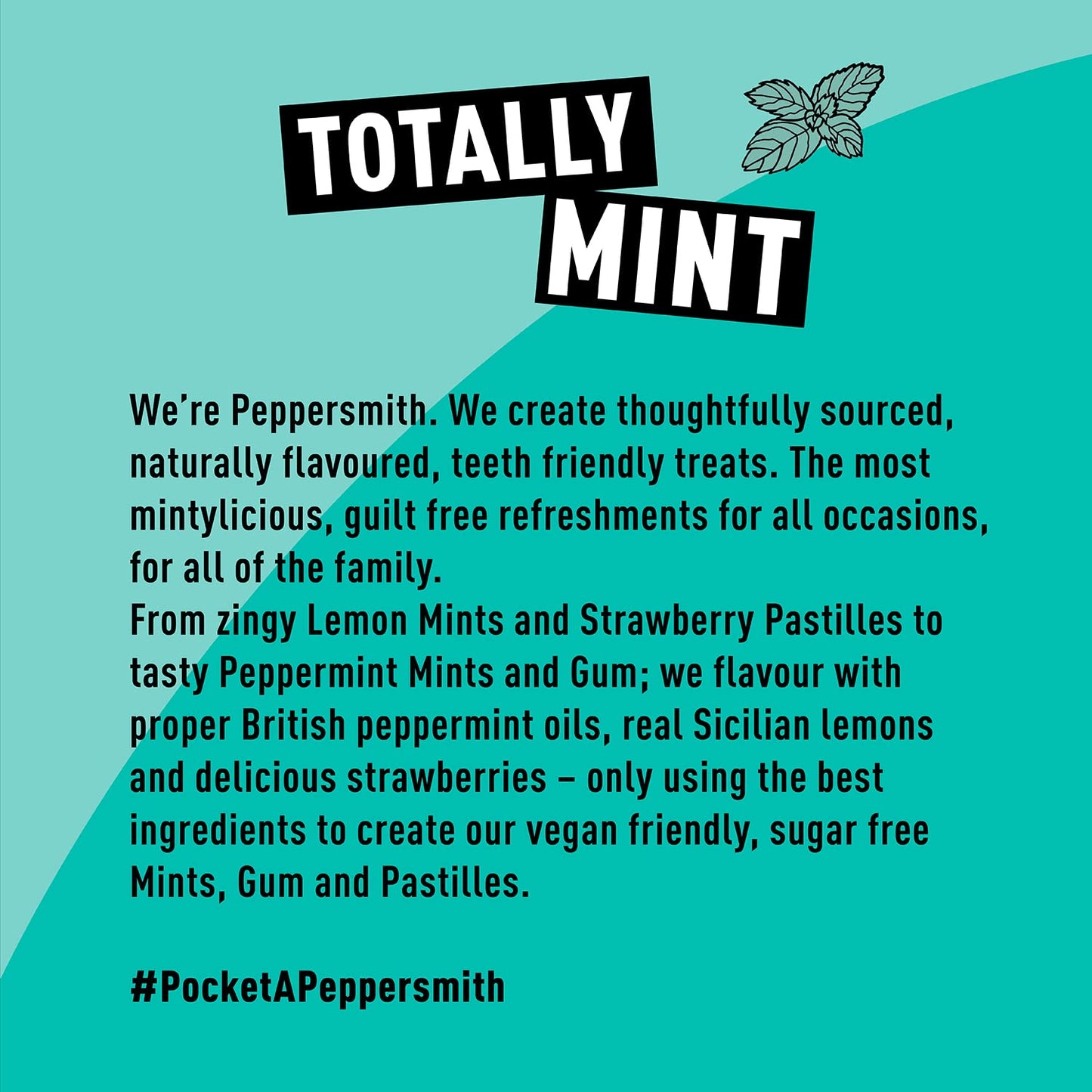 English Xylitol Mints Mighty Pouch 100 Mints 60g - Peppersmith - Mints - Eco Natural Products