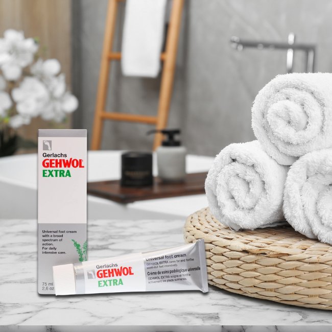 Extra Gerlachs Cream Foot Care 75ml - Gehwol - Food Cream - Eco Natural Products