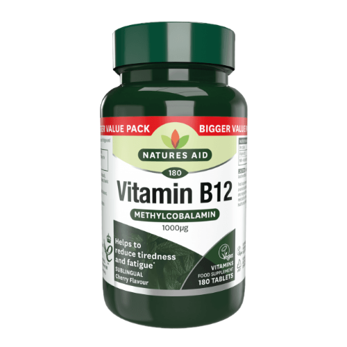 Vitamin B12 Methylcobalamin Sublingual 1000ug 180 Tablets