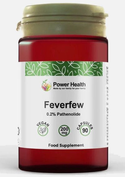 Feverfew - 90 caps BBE 10.2025 - Power Health - Herbal Supplements - Power Health