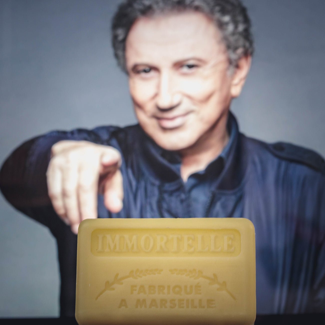 French Marseille Soap Immortelle 125g - FouFour - Savon de Marseille - Bar Soap - Eco Natural Products