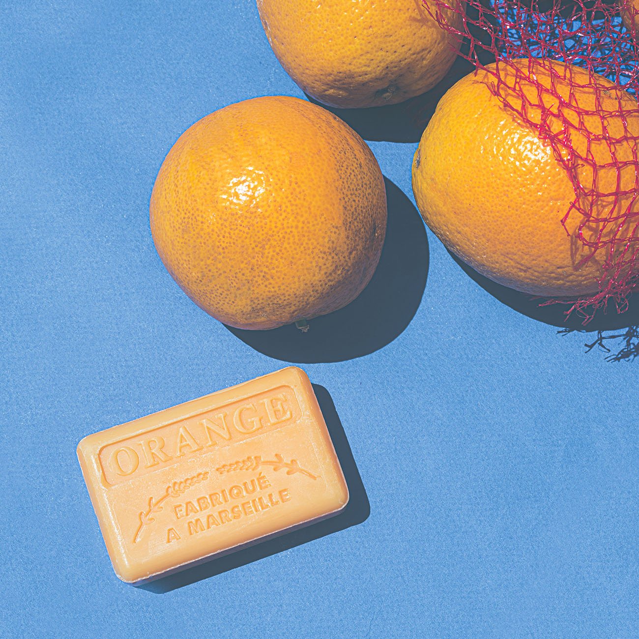 French Marseille Soap Orange 125g - FouFour - Savon de Marseille - Bar Soap - Eco Natural Products