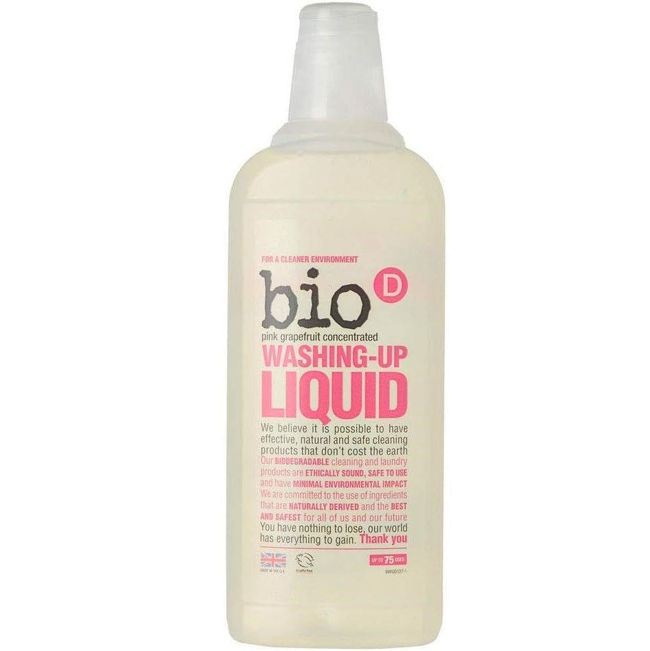 Grapefruit Washing Up Liquid 750ml - Bio - D - Washing - Eco Natural Products