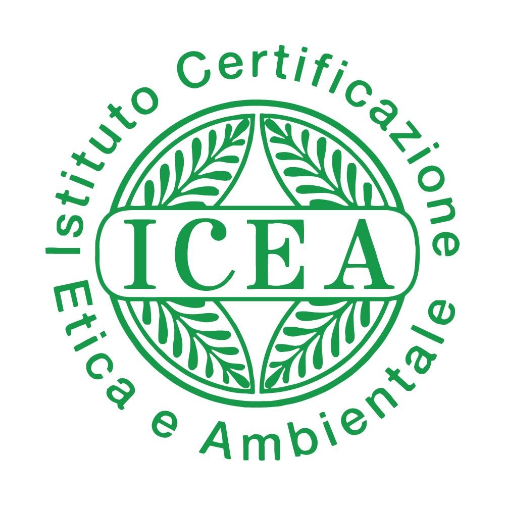 ICEA certification logo – ethical and environmental certification for organic and natural cosmetics