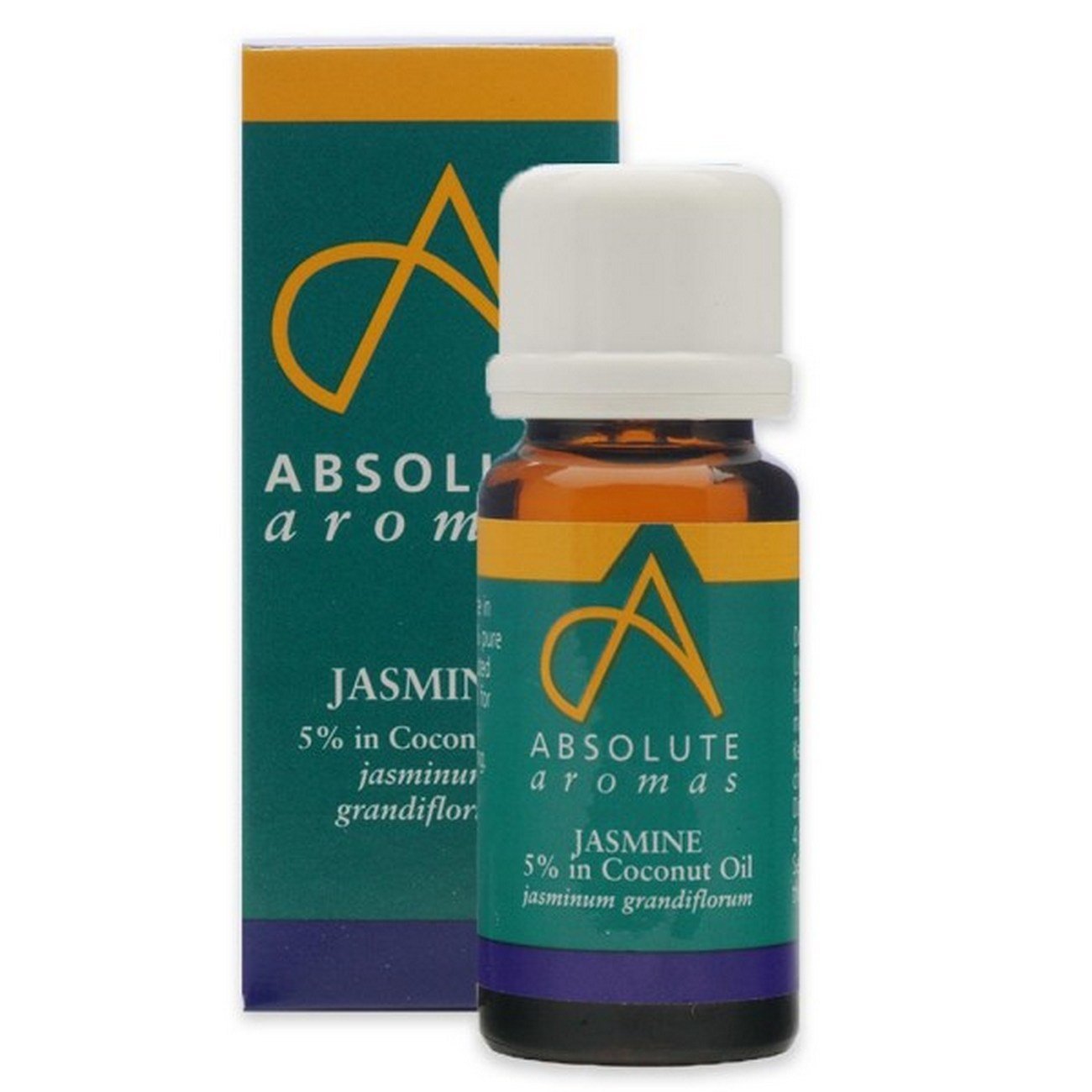 Jasmine 5% Oil 10ml - Absolute Aromas - Essential Oil - Eco Natural Products