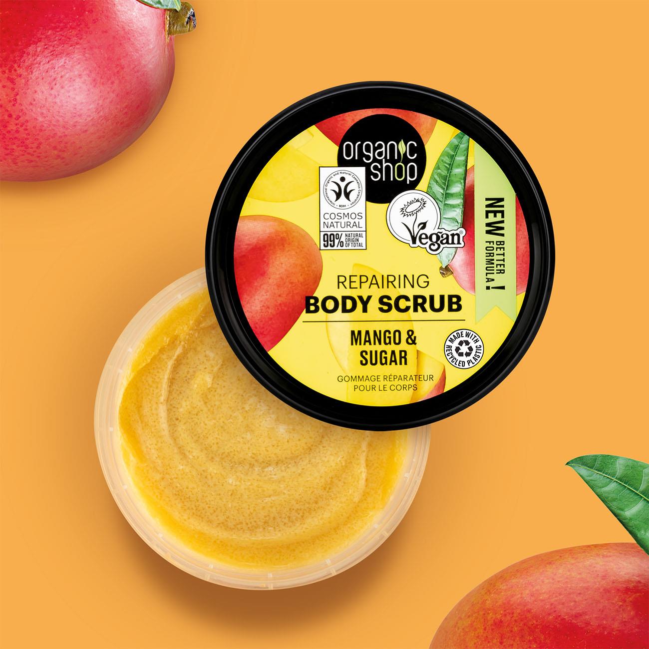 Kenyan Mango and Sugar Repairing Body Scrub 250ml EXP 03.2026 - Organic Shop - Organic Shop