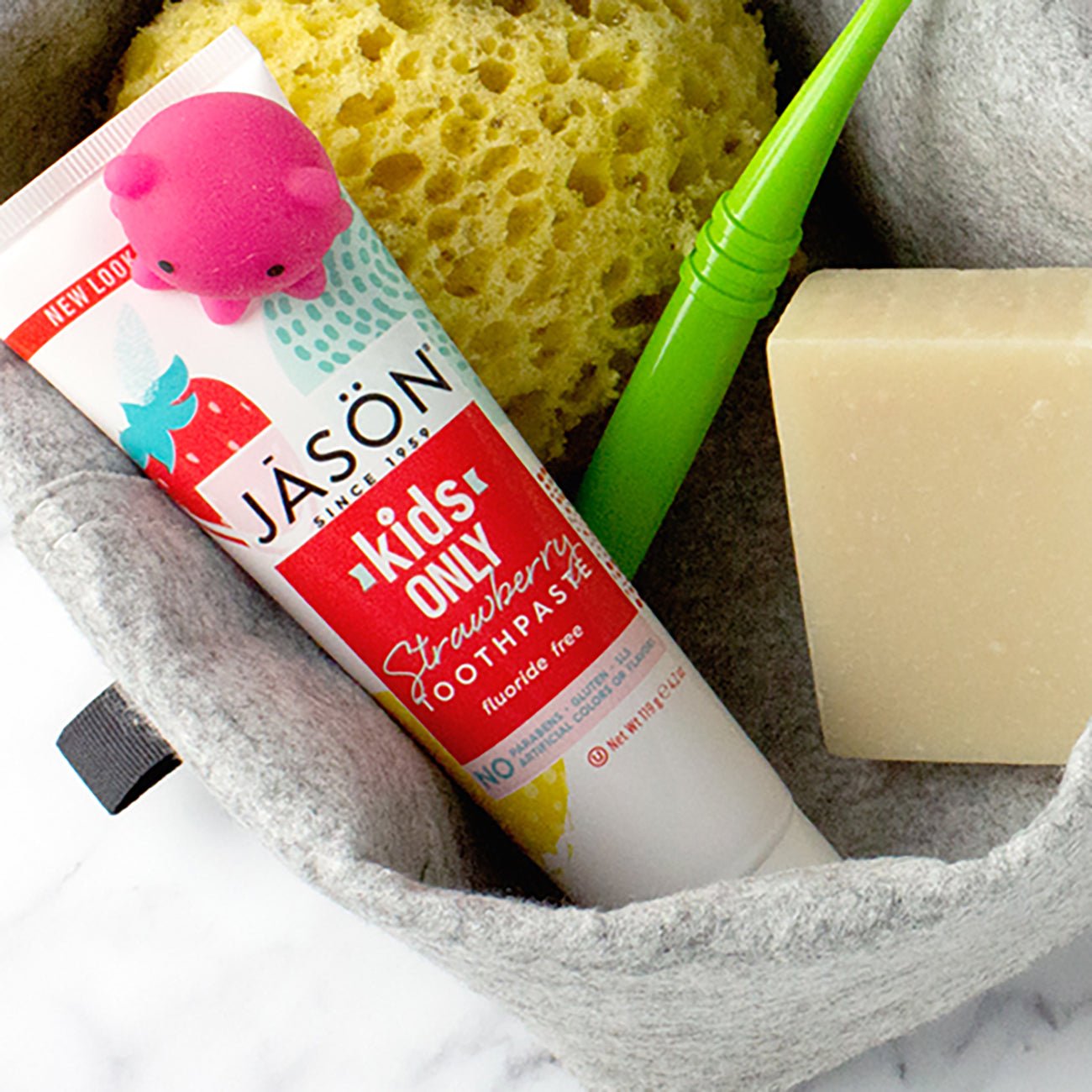 Kids Strawberry Toothpaste 119g - Jason - Toothpaste - Eco Natural Products